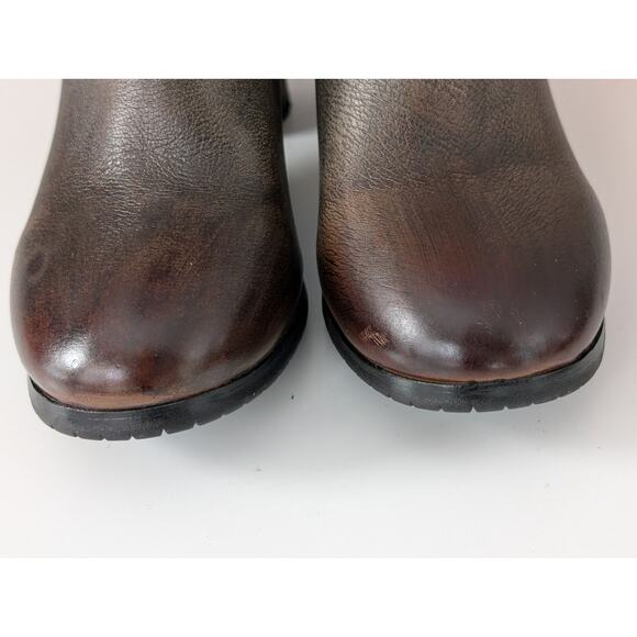 L'Artiste by Spring Step Madonna Leather Ankle Boots - Grey Multi - Sz 36 - Picture 7 of 11